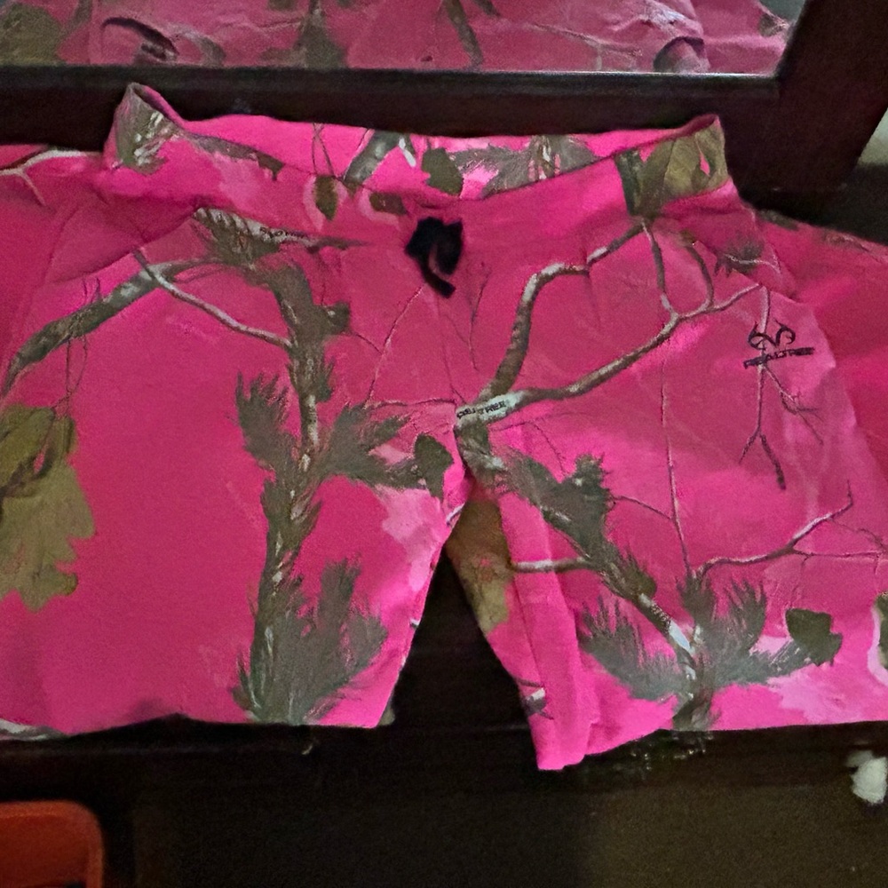Women's Pink Camouflage pants